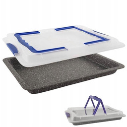 Blacha Do Ciasta forma pojemnik z pokrywką