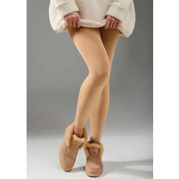 Legginsy damskie 250 den ocieplane polarem 663 Fleece