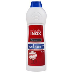 WEBBER Mleczko do czyszczenia stali nierdzewnej Titanium Protect