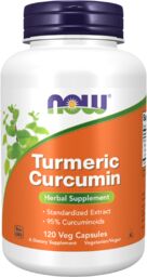 Now Foods Turmeric Curcumin, kurkumina, 120 kapsułek wegańskich