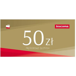 TESCOMA Papierowy bon podarunkowy - 50 zł