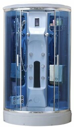 Kabina prysznicowa z hydromasażem zabudowana 100x100 MO-0210
