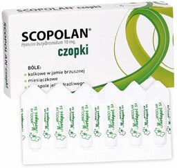 Scopolan 10 mg 6 Czopków