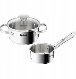 Zestaw garnek i rondel z pokrywką Tefal Minis