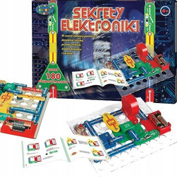 Sekrety Elektroniki 180 Eksperyment Zestaw Dromader 9551