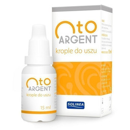 OtoArgent Krople do uszu, 15 ml