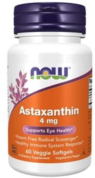 NOW Foods Astaksantyna 4 mg