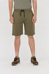 AERONAUTICA MILITARE Męskie dresowe bermudy zielone