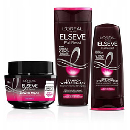 L''Oreal Elseve Full Resist Szampon Maska Odżywka