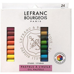 Pastele olejne Louvre, zestaw 24 kolorów