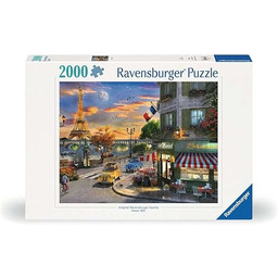 Ravensburger Puzzle 16716 - Romantische Abendstunde in Paris