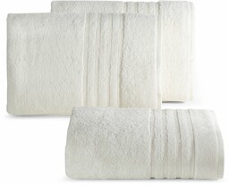 Ręcznik bawełniany z bordiurą kremowy R179-01