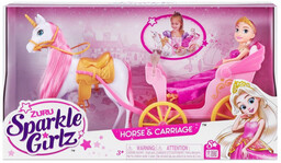 ZURU Sparkle Girlz, Lalka Księżniczka z karetą