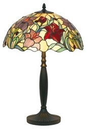 Artistar Kwiatowa lampa stołowa ATHINA, ręcznie wykonana 62