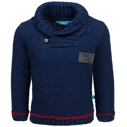Elegancki sweter dla chłopca granatowy Lief r.92