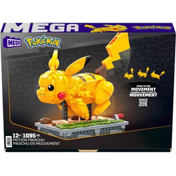 MEGA Klocki plastikowe Pokemon Pikachu Kolekcjonerski Pokemon