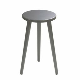Taboret okrągły ze sklejki Dark Moon, Wykończenie nogi