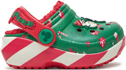 Klapki Crocs Classic Mickey Xmass Lined Clog T