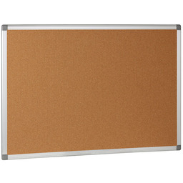 Tablica korkowa w ramie aluminiowej, 1200 x 900