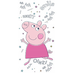 RĘCZNIK bawełniany ŚWINKA PEPPA 70x140 cm