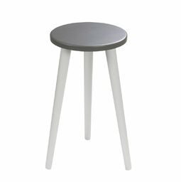 Taboret okrągły ze sklejki Dark Moon, Wykończenie nogi