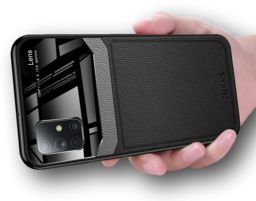 Etui Leather Glass Case do Samsung Galaxy A31