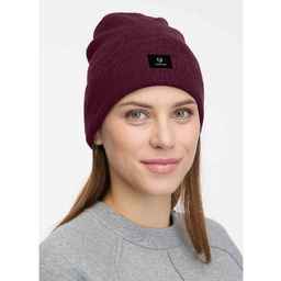 czapka zimowa RAGWEAR - Foshya Wine Red (4055)