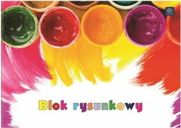 Blok rysunkowy kartonów białych A4 INTERDRUK