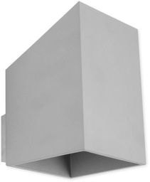 Lumes Minimalistyczny kinkiet E008-Rubis - popiel
