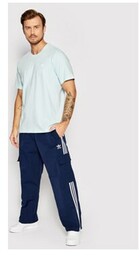 adidas Spodnie dresowe adicolor 3-Stripes Cargo HN6735 Granatowy
