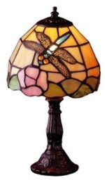 Artistar Lampa stołowa JANNEKE w stylu Tiffany