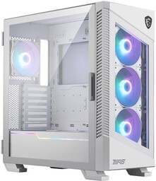 Msi Obudowa MPG VELOX 100R White Szkło hartowane