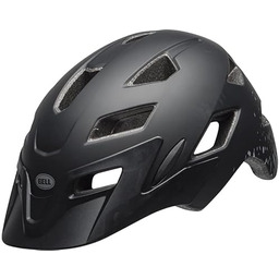 Bell Unisex młodzieżowy kask rowerowy, uniseks, kolor czarny/srebrny,