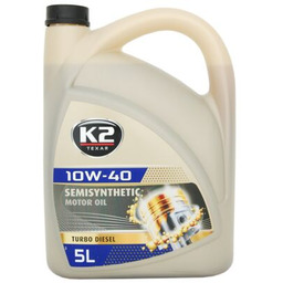 Olej TEXAR 10W-40 TD semisyntetic 5 l K2