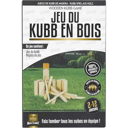 MISTER GADGET, MG3510, Odkryj grę Kubb, wysokiej jakości