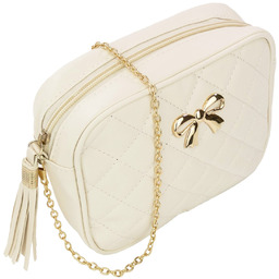 Alessio TOREBKA Damska PIKOWANA na ramię łańcuszek QUILTED