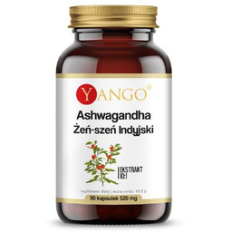 Yango Ashwagandha Żeń-szeń Indyjski, 90 kapsułek -> Odbiór