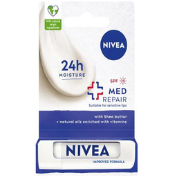 NIVEA Med Repair Pielęgnująca pomadka do ust, 4.8ml