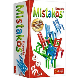TREFL Gra zręcznościowa Mistakos Krzesła 02075