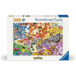 Puzzle 2D 5000 elementów: Pokemon