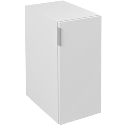 CIRASA szafka wisząca dolna 30x64x46cm, prawa/lewa, biały połysk