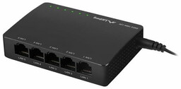 LANBERG Switch 5X 1GB/S GIGABIT 12V Ethernet DSP2-1005-12V