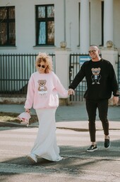 Pakamera Bluza oversize Mr. & Mrs. Teddy