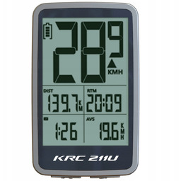 Licznik Kross Krc 211U (czarny, 11 Funkcji, Przewodowy)