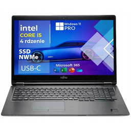 Fujitsu 15-stka i5 -8Gen Quad 4 x 3,9GHz