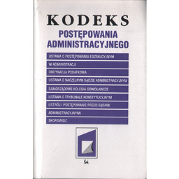 KODEKS POSTĘPOWANIA ADMINISTRACYJNEGO