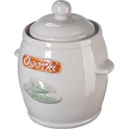 Beczka kamionkowa 3L Helios, na ogórki z pokrywką