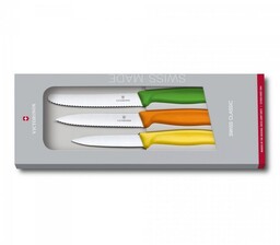 Victorinox Zestaw Noży 3 Sztuki 6.7116.31g, uniwersalny Zestaw