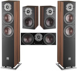 Dali Oberon 5+1+VOKAL Dark Walnut Zestaw Kina 5.0