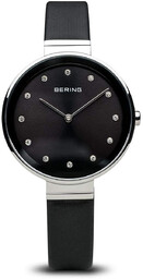 Zegarek BERING 12034-602. Kwarcowy, Kolor czarny. Kobieta.